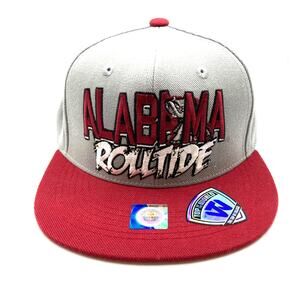 ALABAMA Roll Tide Snapback Hat University of Alabama Top Of The World
